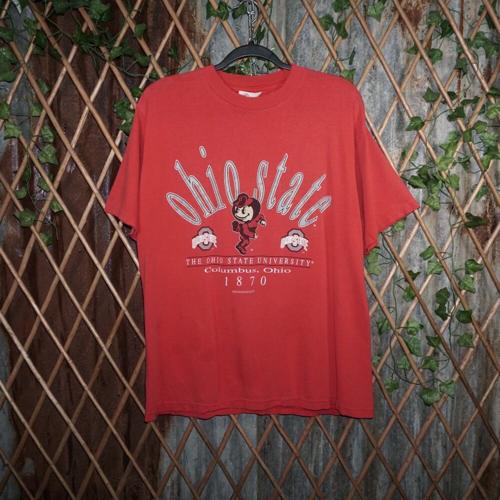 L - Vintage Y2K Savvy T-Shirts ohio state columbus since